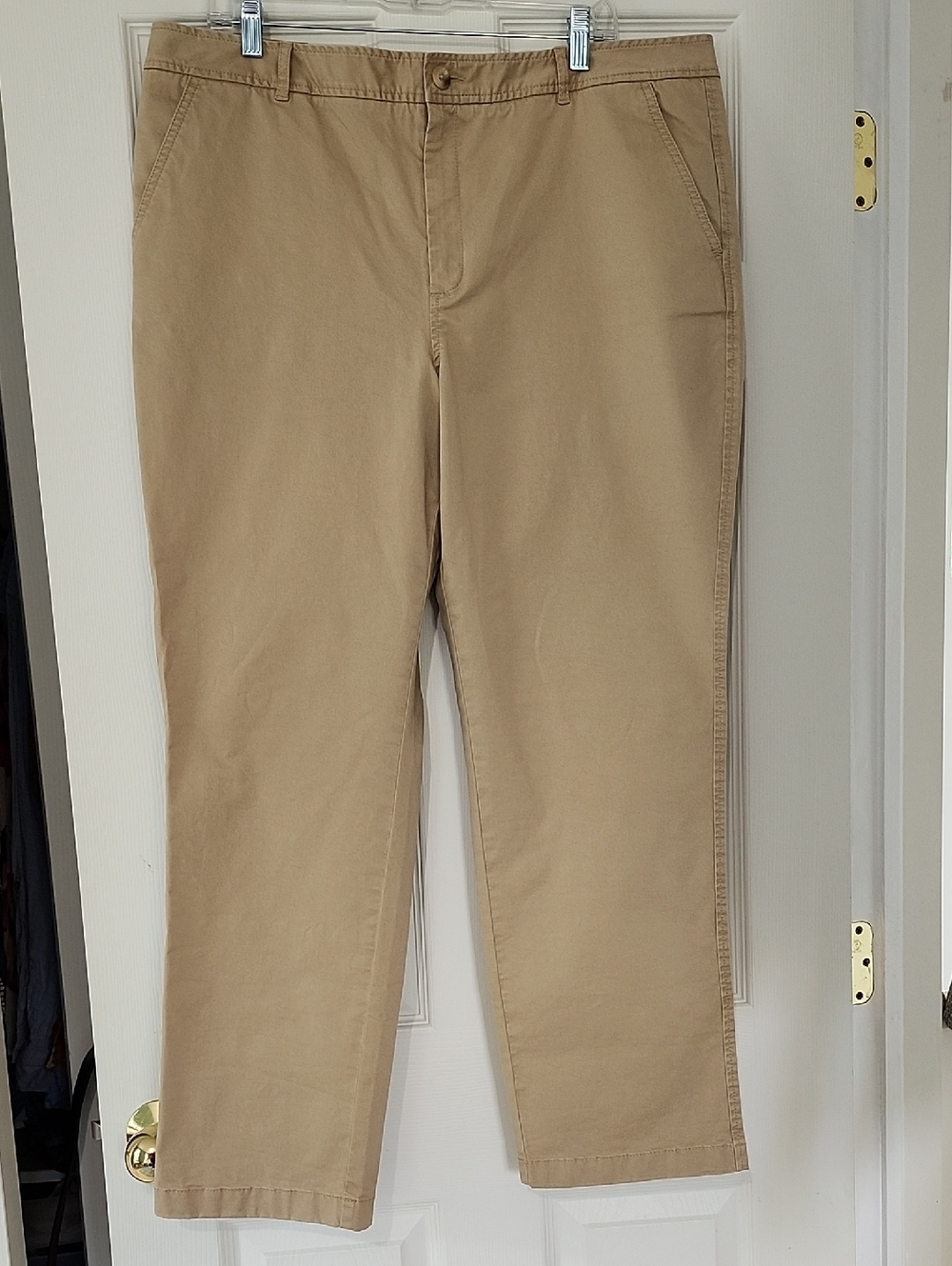 NWT LL Bean Favorite Fit Khaki Pants